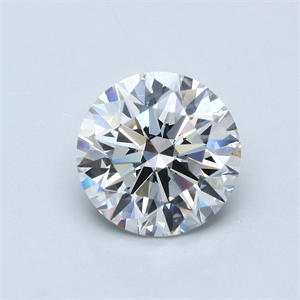 Picture of Natural Diamond 5.10 Carats, Round with Excellent Cut, H Color, VVS2 Clarity and Certified by GIA