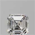 Natural Diamond 1.72 Carats, Asscher with  Cut, G Color, VS1 Clarity and Certified by GIA