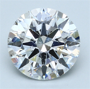 Picture of 3.02 Carats, Round Diamond with Excellent Cut, D Color, SI1 Clarity and Certified by GIA
