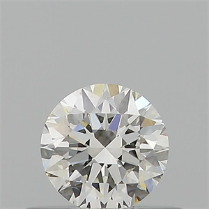 Picture of Natural Diamond 0.40 Carats, Round with Excellent Cut, H Color, VS1 Clarity and Certified by GIA