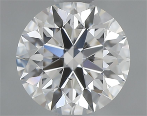 Foto Diamante Natural 0.70 quilates, Redondo , Color E, claridad VS2 y certificado GIA de