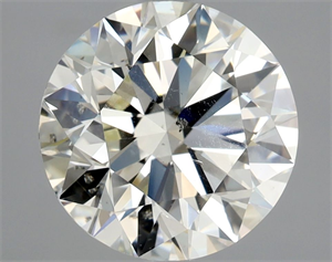 Foto Diamante Natural 2.50 quilates, Redondo , Color K, claridad SI1 y certificado GIA de