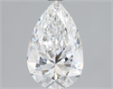 Natural Diamond 1.50 Carats, Pear with  Cut, D Color, VVS2 Clarity and Certified by GIA