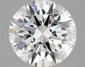 Picture of Lab Grown Diamond 2.01 Carats, Round with Ideal Cut, D Color, VVS2 Clarity and Certified by IGI