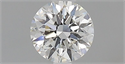 Natural Diamond 0.50 Carats, Round with Excellent Cut, H Color, VS2 Clarity and Certified by GIA