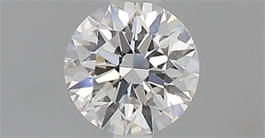 Picture of Natural Diamond 0.50 Carats, Round with Excellent Cut, H Color, VS2 Clarity and Certified by GIA