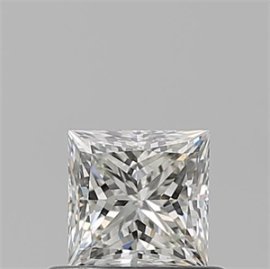 Picture of Natural Diamond 0.60 Carats, Princess with  Cut, I Color, VVS2 Clarity and Certified by GIA