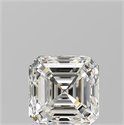 Natural Diamond 1.01 Carats, Asscher with  Cut, H Color, VS1 Clarity and Certified by GIA