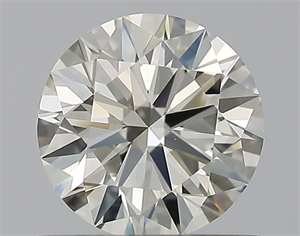 Picture of Natural Diamond 0.70 Carats, Round with Excellent Cut, J Color, VS1 Clarity and Certified by GIA