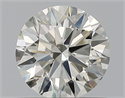 Diamante Natural 0.70 quilates, Redondo , Color J, claridad VS1 y certificado GIA