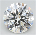 Del inventario de diamantes de laboratorio, 3.92 quilates, Redondo , Color E, claridad IF y certificado IGI