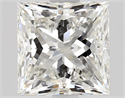 Natural Diamond 1.63 Carats, Princess with  Cut, G Color, VS1 Clarity and Certified by GIA