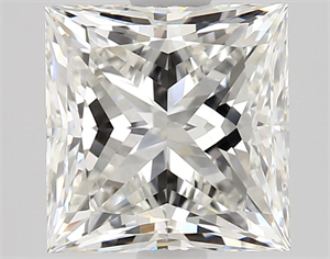 Picture of Natural Diamond 1.63 Carats, Princess with  Cut, G Color, VS1 Clarity and Certified by GIA