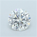 Del inventario de diamantes de laboratorio, 1.03 quilates, Redondo , Color E, claridad VS1 y certificado IGI