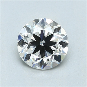 Picture of Natural Diamond 0.90 Carats, Round with Very Good Cut, H Color, VS2 Clarity and Certified by GIA