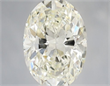 Diamante Natural 0.62 quilates, Ovalado , Color K, claridad VS1 y certificado GIA