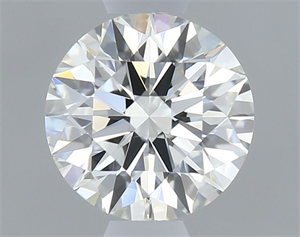 Picture of Natural Diamond 0.70 Carats, Round with Excellent Cut, I Color, VVS1 Clarity and Certified by GIA