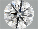 Del inventario de diamantes de laboratorio, 2.42 quilates, Redondo , Color F, claridad VVS2 y certificado IGI
