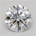 Del inventario de diamantes de laboratorio, 1.34 quilates, Redondo , Color E, claridad VVS2 y certificado GIA