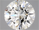 Natural Diamond 1.11 Carats, Round with Excellent Cut, J Color, VS1 Clarity and Certified by GIA