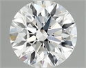 Del inventario de diamantes de laboratorio, 1.01 quilates, Redondo , Color E, claridad VS2 y certificado IGI