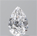Diamante Natural 0.90 quilates, De pera , Color D, claridad VVS1 y certificado GIA