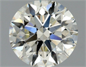 Diamante Natural 1.42 quilates, Redondo , Color K, claridad SI1 y certificado GIA