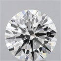 Del inventario de diamantes de laboratorio, 2.67 quilates, Redondo , Color F, claridad VVS2 y certificado IGI
