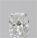 Diamante Natural 0.88 quilates, Del cojín , Color I, claridad VS2 y certificado GIA