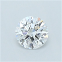 Del inventario de diamantes de laboratorio, 0.70 quilates, Redondo , Color D, claridad VS1 y certificado IGI