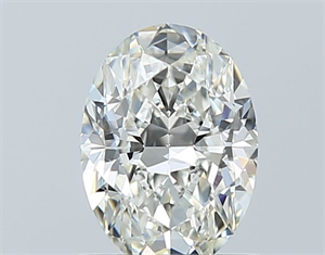 Picture of Natural Diamond 0.90 Carats, Oval with  Cut, I Color, VS1 Clarity and Certified by GIA