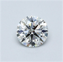 Diamante Natural 0.50 quilates, Redondo , Color G, claridad VS1 y certificado GIA