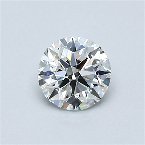 Foto Diamante Natural 0.50 quilates, Redondo , Color G, claridad VS1 y certificado GIA de