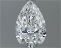Diamante Natural 1.20 quilates, De pera , Color F, claridad VS1 y certificado GIA