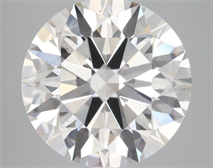 Picture of Lab Grown Diamond 7.36 Carats, Round with Ideal Cut, H Color, VS2 Clarity and Certified by IGI