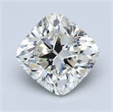 2.50 Carats, Cushion Diamond with  Cut, J Color, VS2 Clarity and Certified by GIA