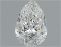 Diamante Natural 0.40 quilates, De pera , Color F, claridad VS2 y certificado GIA