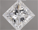 Diamante Natural 0.50 quilates, Princesa , Color F, claridad VS1 y certificado GIA