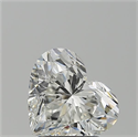 Natural Diamond 1.83 Carats, Heart with  Cut, H Color, SI1 Clarity and Certified by GIA