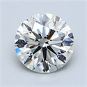 Diamante Natural 1.50 quilates, Redondo , Color I, claridad VS1 y certificado GIA