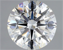 Natural Diamond 2.53 Carats, Round with Excellent Cut, D Color, VS1 Clarity and Certified by GIA