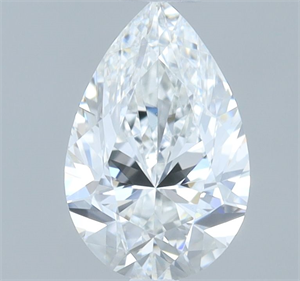 Foto Diamante Natural 0.40 quilates, De pera , Color F, claridad VS1 y certificado GIA de
