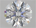 Natural Diamond 1.20 Carats, Round with Excellent Cut, E Color, VVS1 Clarity and Certified by GIA