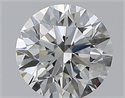 Diamante Natural 0.59 quilates, Redondo , Color G, claridad VS1 y certificado GIA