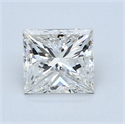 1.51 quilates, Princesa Diamante , Color G, claridad SI1 y certificado por GIA