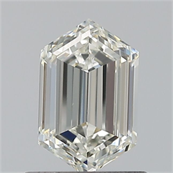 Picture of Natural Diamond 0.70 Carats, HEXAGONAL with  Cut, K Color, VS1 Clarity and Certified by GIA