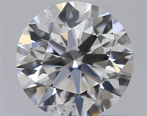 Foto Diamante Natural 0.45 quilates, Redondo , Color E, claridad SI1 y certificado GIA de