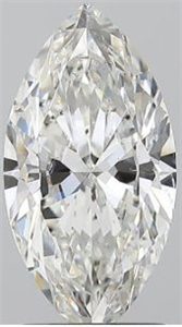 Picture of Natural Diamond 1.71 Carats, Marquise with  Cut, H Color, SI2 Clarity and Certified by GIA