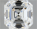 Natural Diamond 1.01 Carats, Asscher with  Cut, D Color, VVS2 Clarity and Certified by GIA