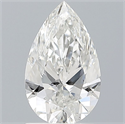 Natural Diamond 1.06 Carats, Pear with  Cut, G Color, SI1 Clarity and Certified by GIA